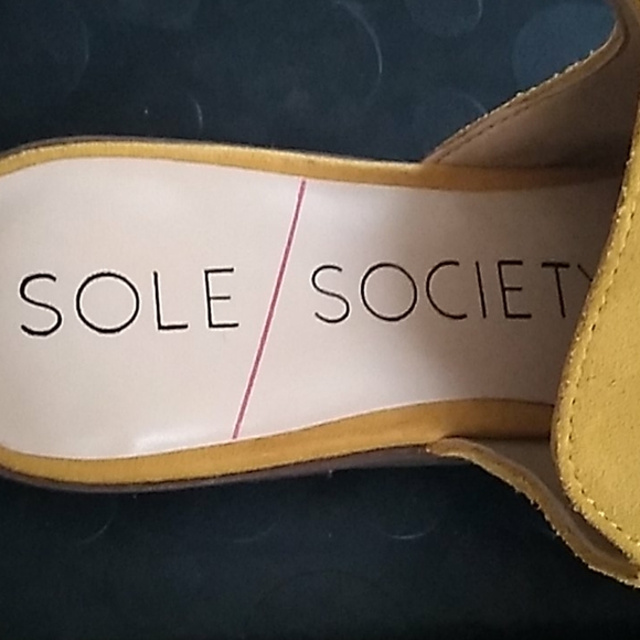 NWOT Sole Society mules 7.5 - Picture 5 of 5